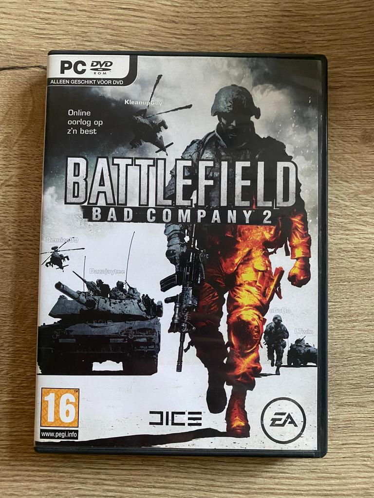 Battlefield Bad Company 2 – PC DVD compleet, Gebruikt, Shooter, 1 speler, Ophalen of Verzenden