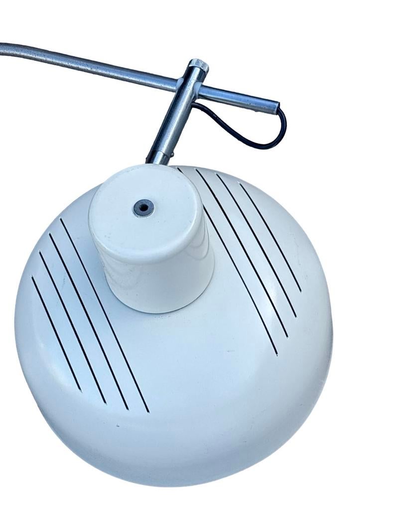 Vintage booglamp wandlamp jaren 70 design, Gebruikt, Vintage, Metaal, Vintage