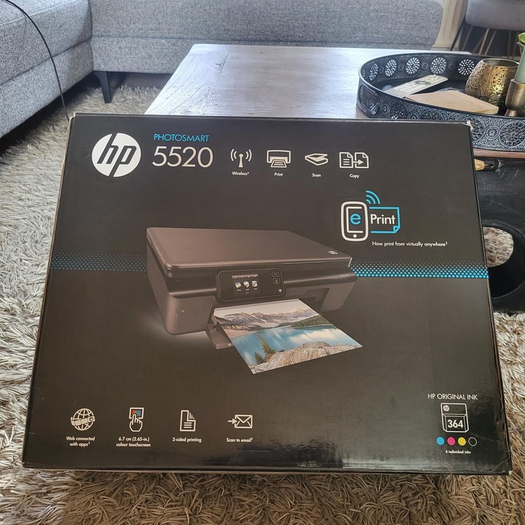 HP Photosmart 5520 printer, Ophalen, Scannen, Draadloos