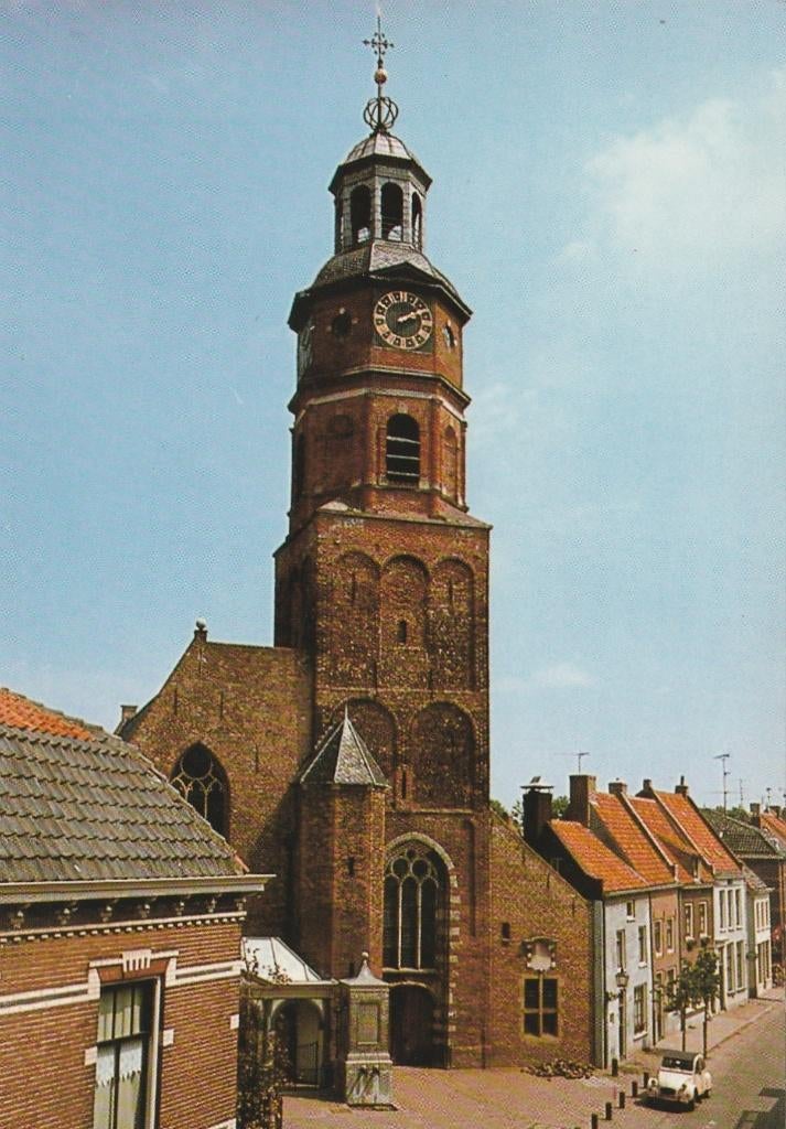 BUREN (Gld) Ned. Herv. Kerk, Verzamelen, Ansichtkaarten | Nederland, Verzenden, 1980 tot heden, Ongelopen, Gelderland