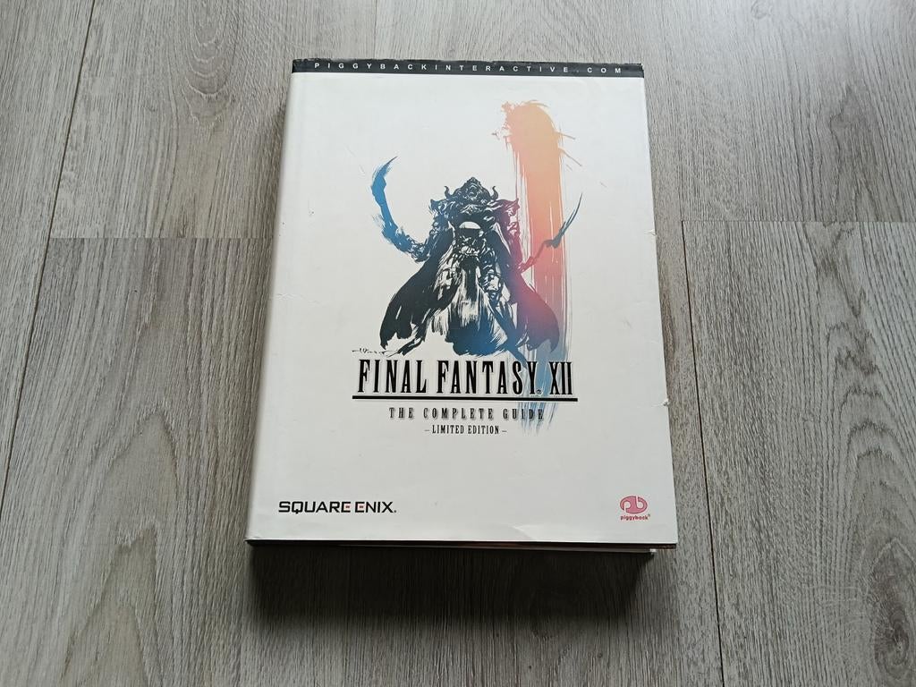 Final Fantasy XII Guidebook Limited Edition 12, 1 speler, Ophalen of Verzenden, Zo goed als nieuw, Role Playing Game (Rpg)