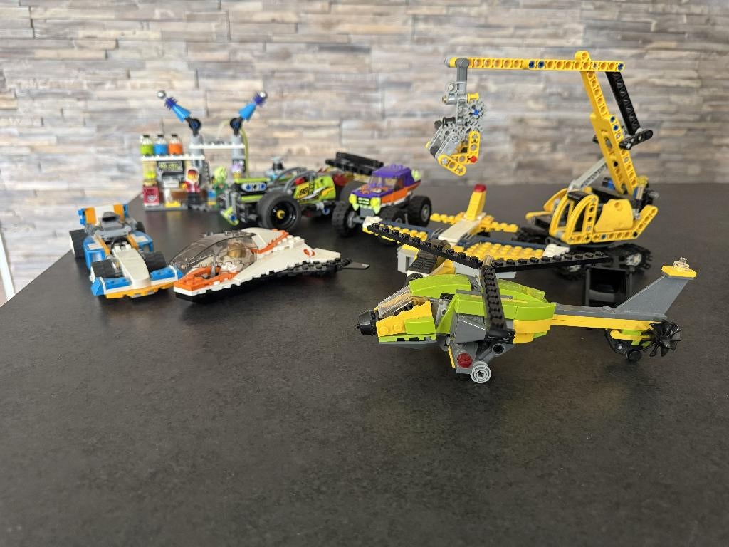 8 lego sets inclusief boekjes, Ophalen of Verzenden, Zo goed als nieuw, Inclusief instructies, Lego