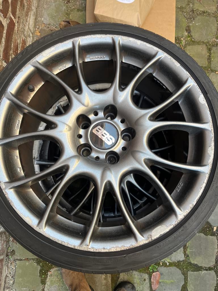 BBS 19 inch velgen - Opknappers steekmaat 5x120., 19 inch, Gebruikt, Velg(en), Ophalen of Verzenden