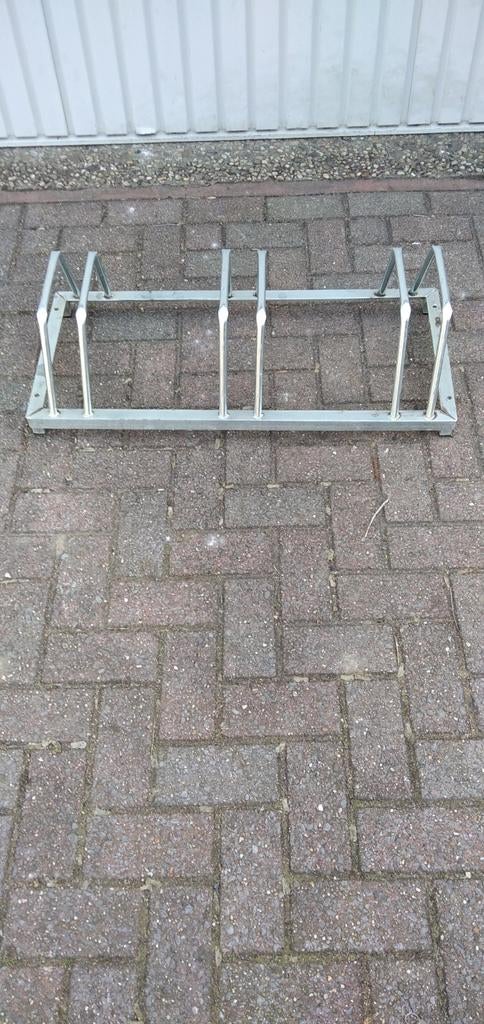 Fietsenrek voor 3 fietsen, Ophalen, Gebruikt