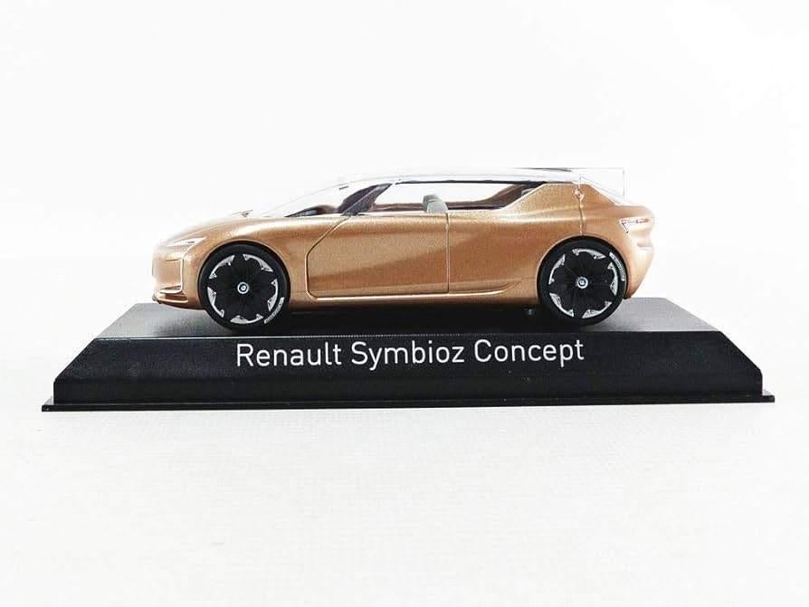 Renault Symbioz Frankfort Car 2017 Goud Modelauto 1/43 Norev, Auto, Norev, Ophalen of Verzenden, Norev