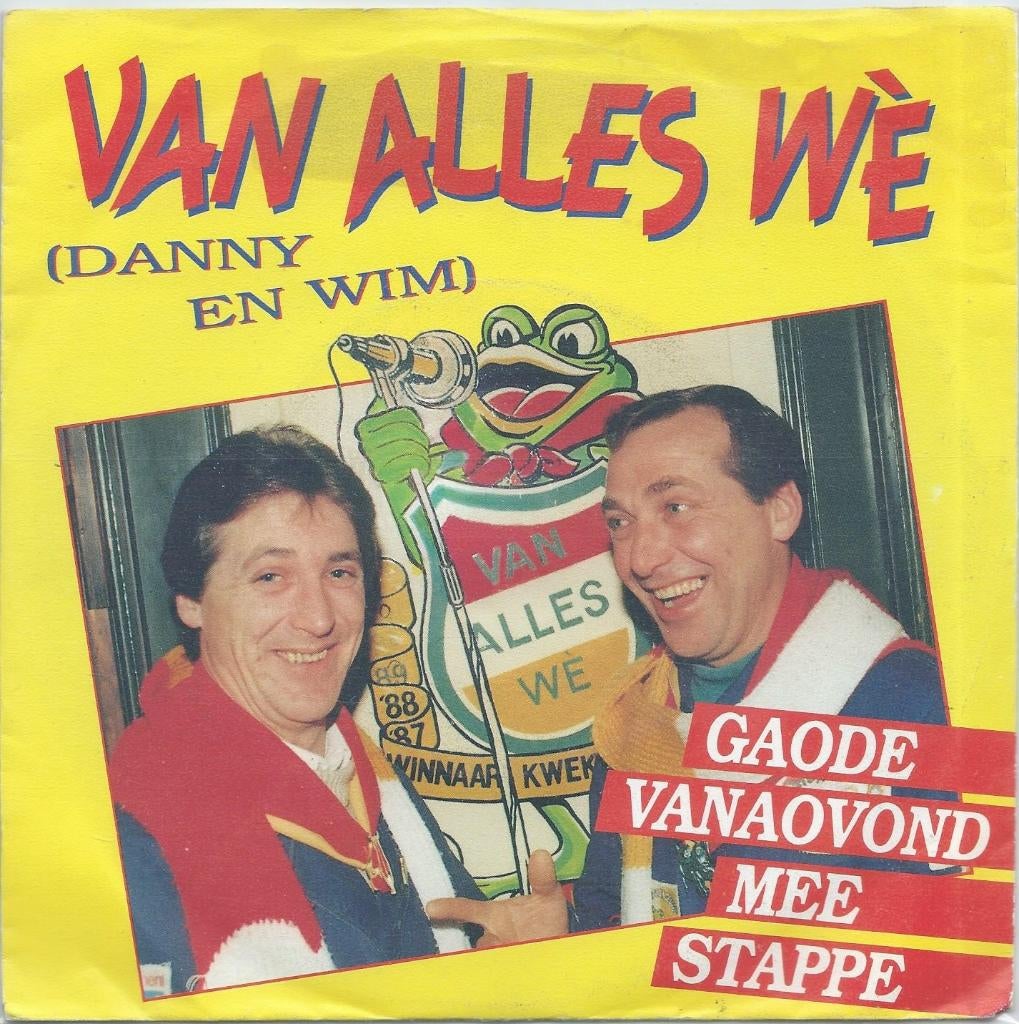 Vinyl Single Danny en Wim/ Van Alles We, Ophalen of Verzenden, Gebruikt, Nederlandstalig