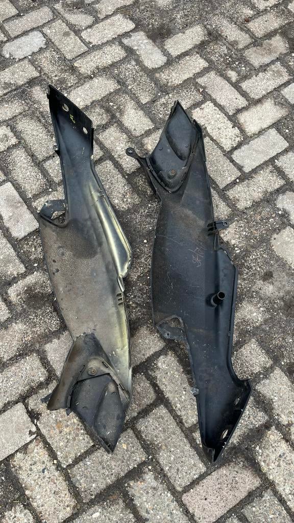 Piaggio Typhoon/NRG kappen achterzijde, Fietsen en Brommers, Brommeronderdelen | Scooters, Ophalen of Verzenden, Gebruikt, Kap