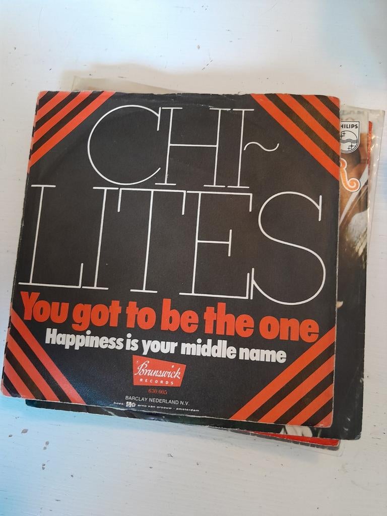 The chi lites 7 inch  you got to be the one, Ophalen of Verzenden, Zo goed als nieuw, Pop