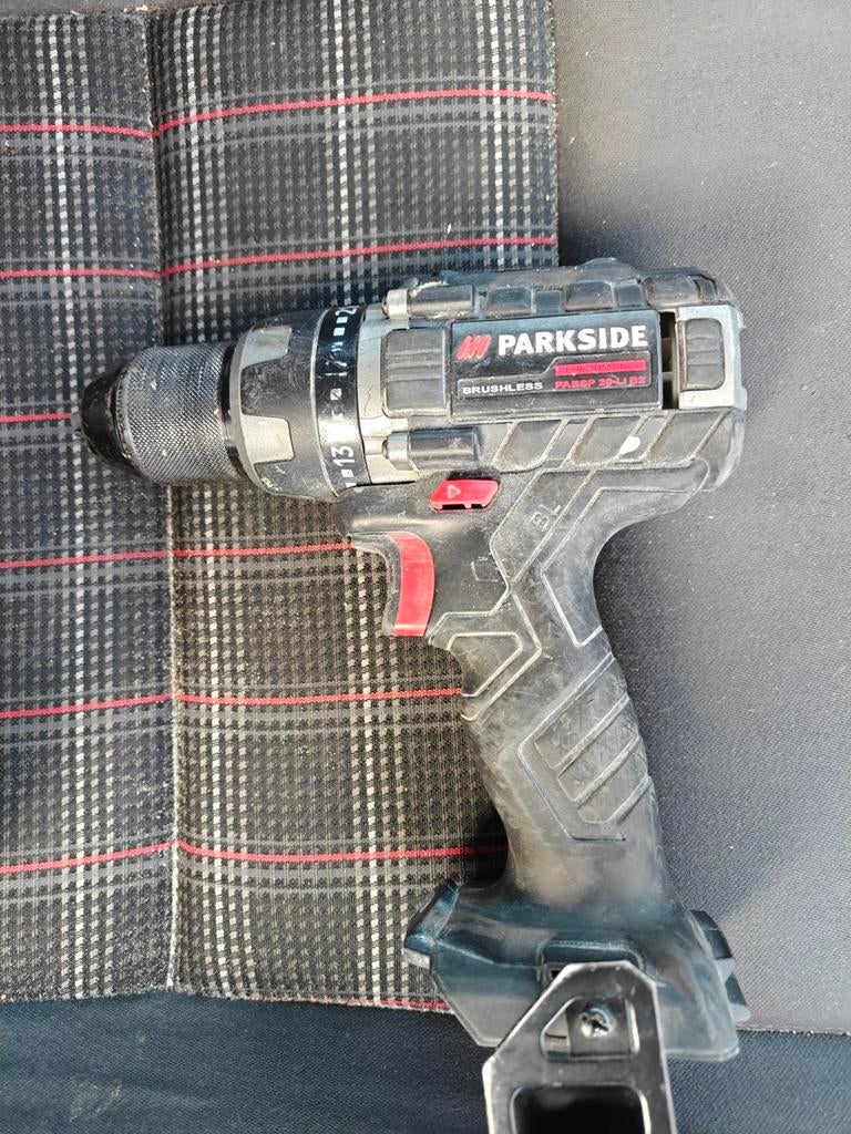 Parkside accuboormachine, Doe-het-zelf en Verbouw, Ophalen of Verzenden, Gebruikt, Boor- en Schroefmachine, Variabele snelheid