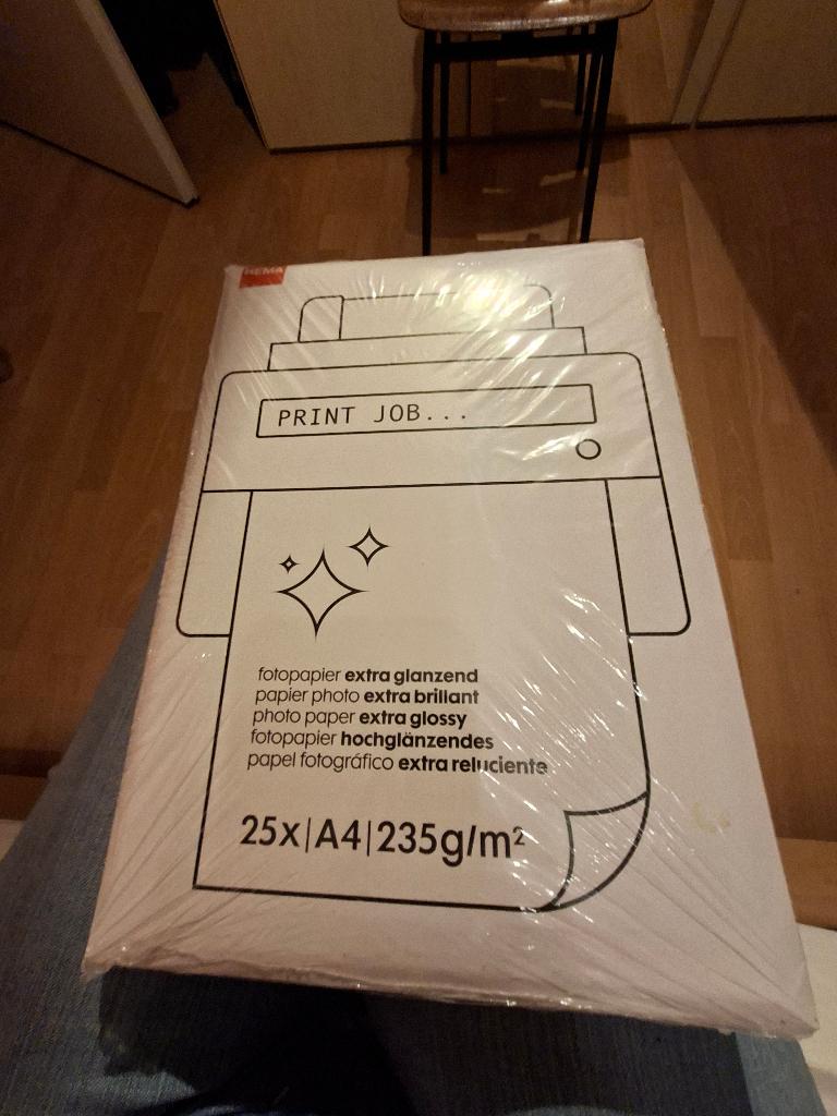 fotopapier extra glanzend 25 x A4, Ophalen of Verzenden