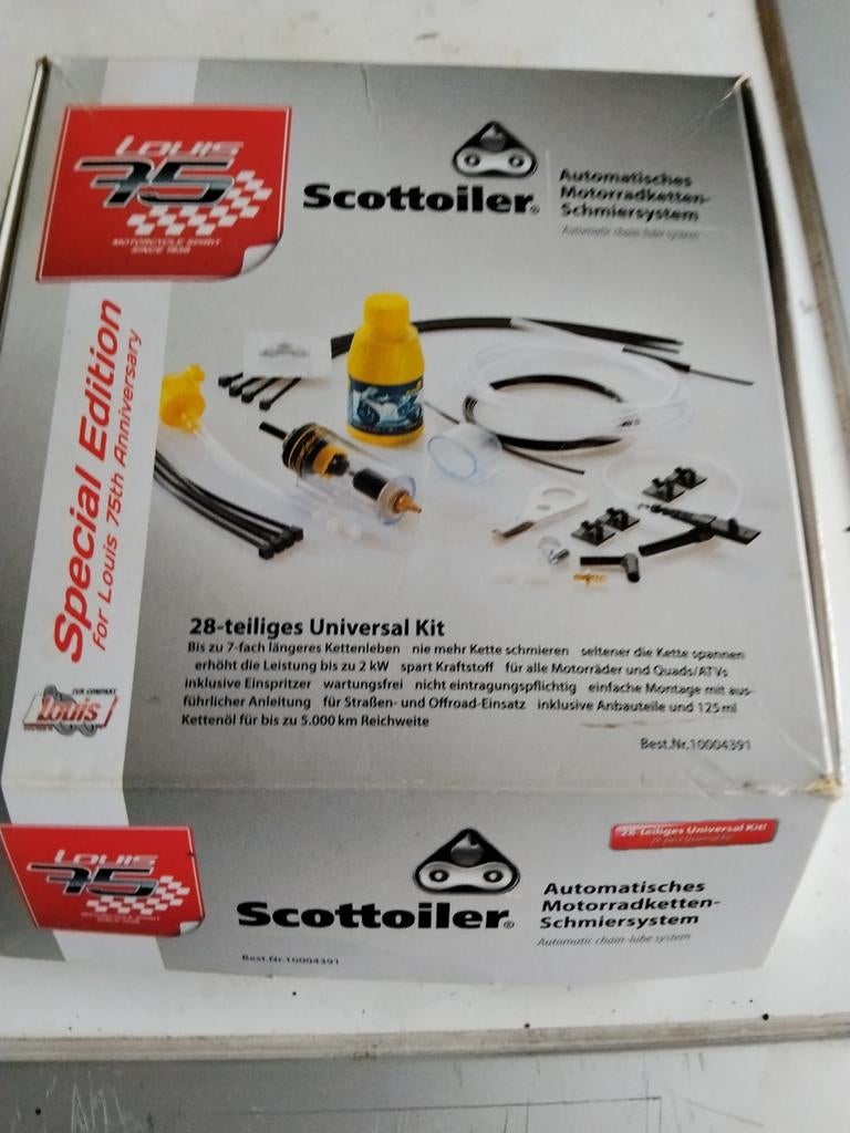 Scottoiler Automatisch Motorkettingsmeersysteem - Nieuw, Ophalen of Verzenden, Nieuw