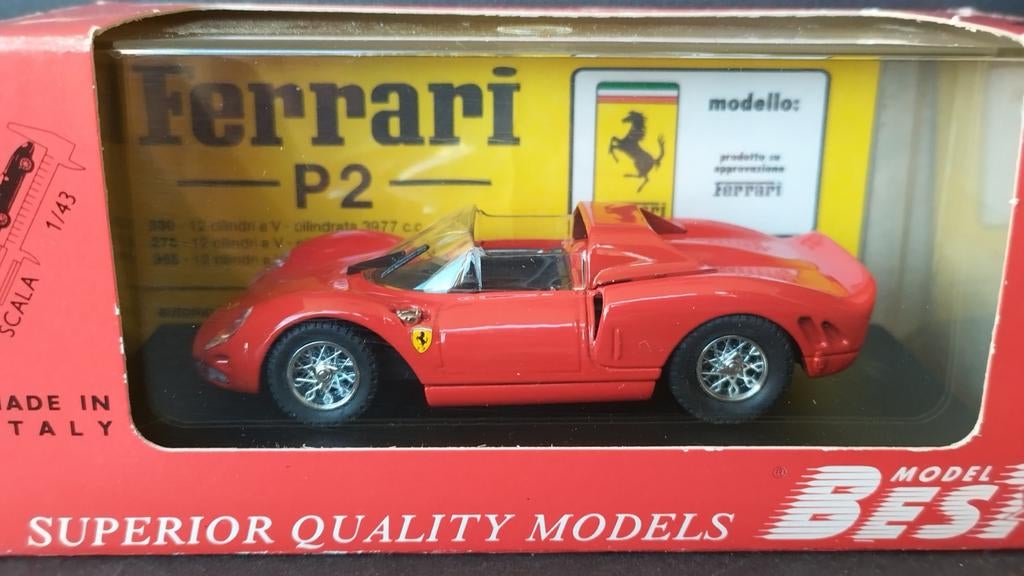 Ferrari P2 Prova 1:43 Best Models Pol, Overige merken, Box Model di Grassini snc, Auto, Verzenden