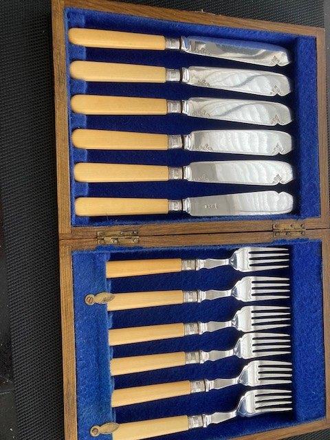 antiek bestek, Ophalen of Verzenden