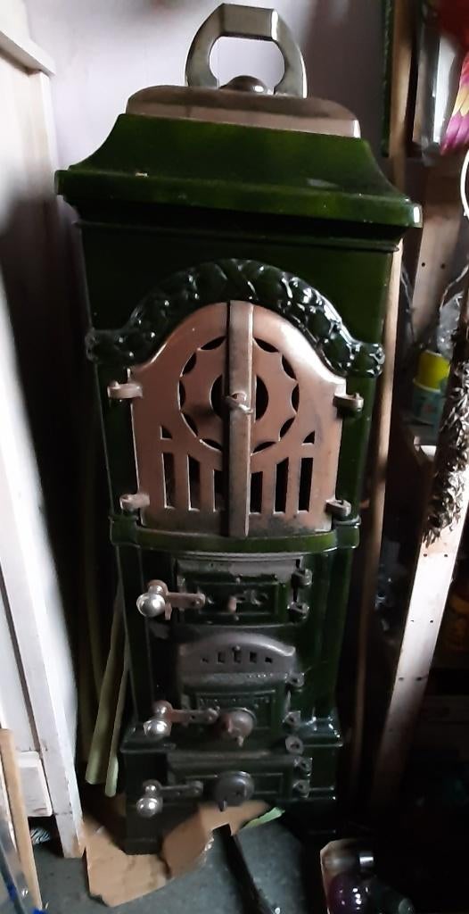 Houtkachel, briketten kachel, Huis en Inrichting, Kachels, Ophalen, Gebruikt, Overige brandstoffen, Houtkachel
