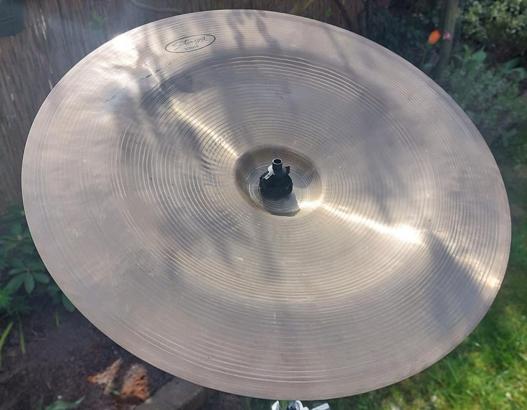 Stagg 18"  china bekken, Ophalen of Verzenden, Gebruikt, Drums of Percussie