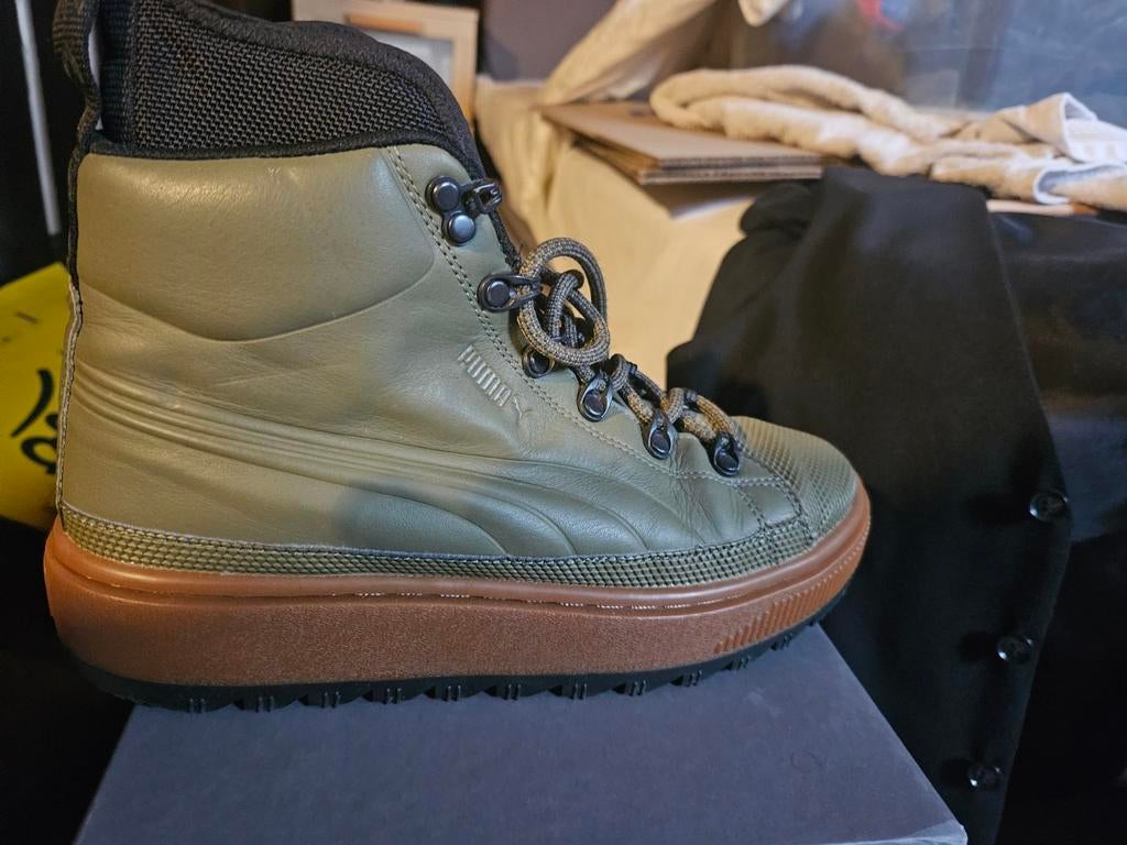 Leger groene boots dames mt 38, Ophalen of Verzenden, Nieuw, Schoenen