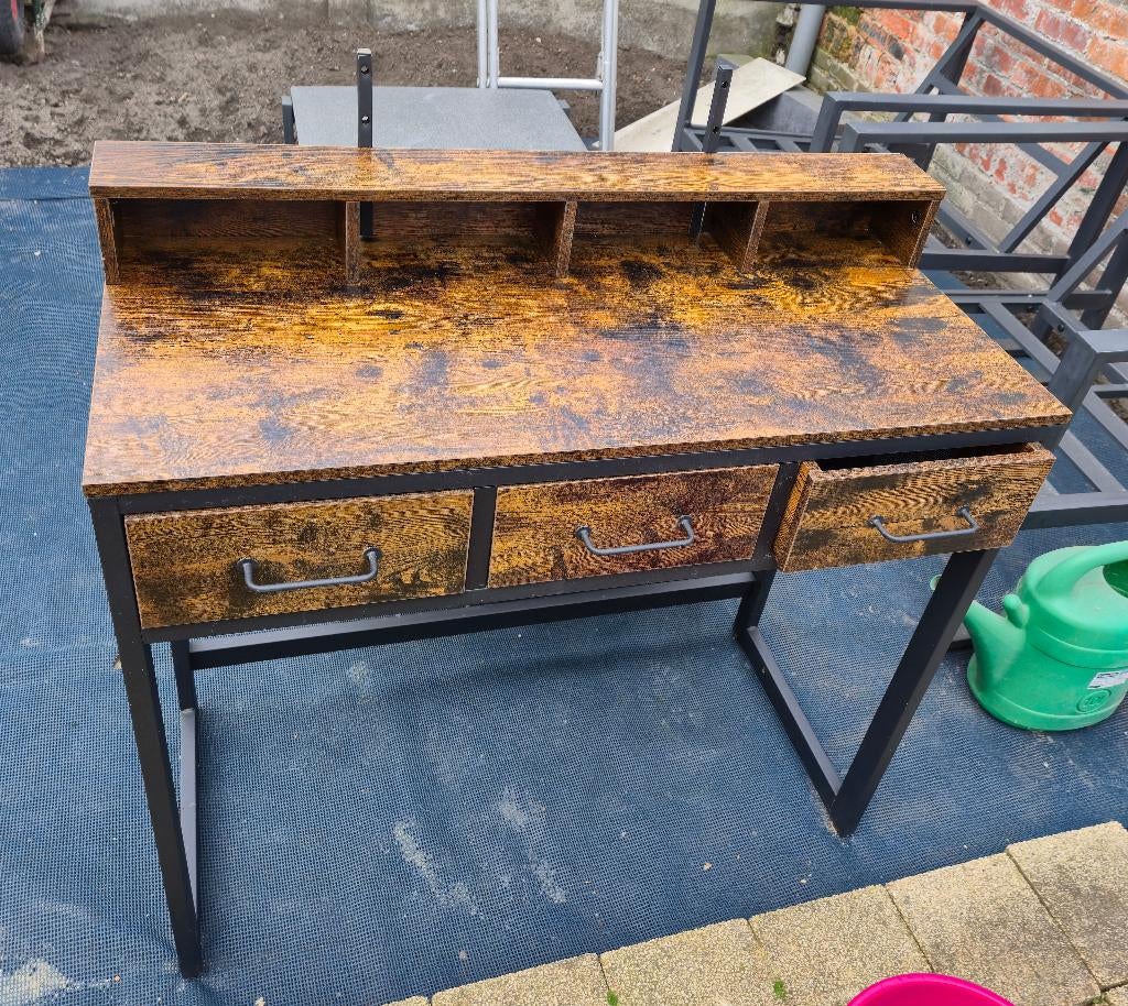 Kaptafel met spiegel, Ophalen, Zo goed als nieuw, 50 tot 100 cm, Minder dan 100 cm
