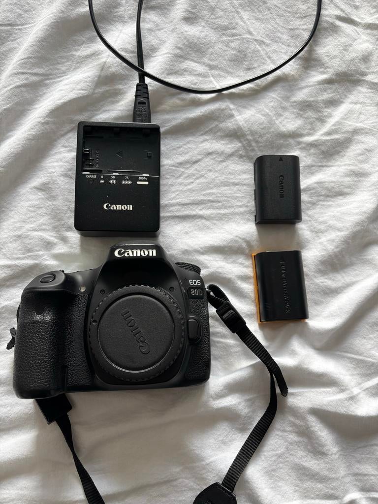 Canon EOS 80D body, Gebruikt, Spiegelreflex, Canon, Ophalen of Verzenden
