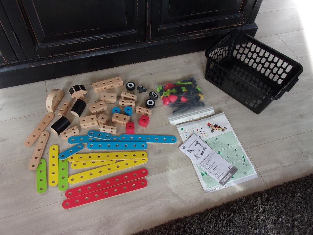 Houten CONSTRUCTIESET van PlayTive, 4 mogelijkheden, Ophalen of Verzenden, Zo goed als nieuw, Bouwen