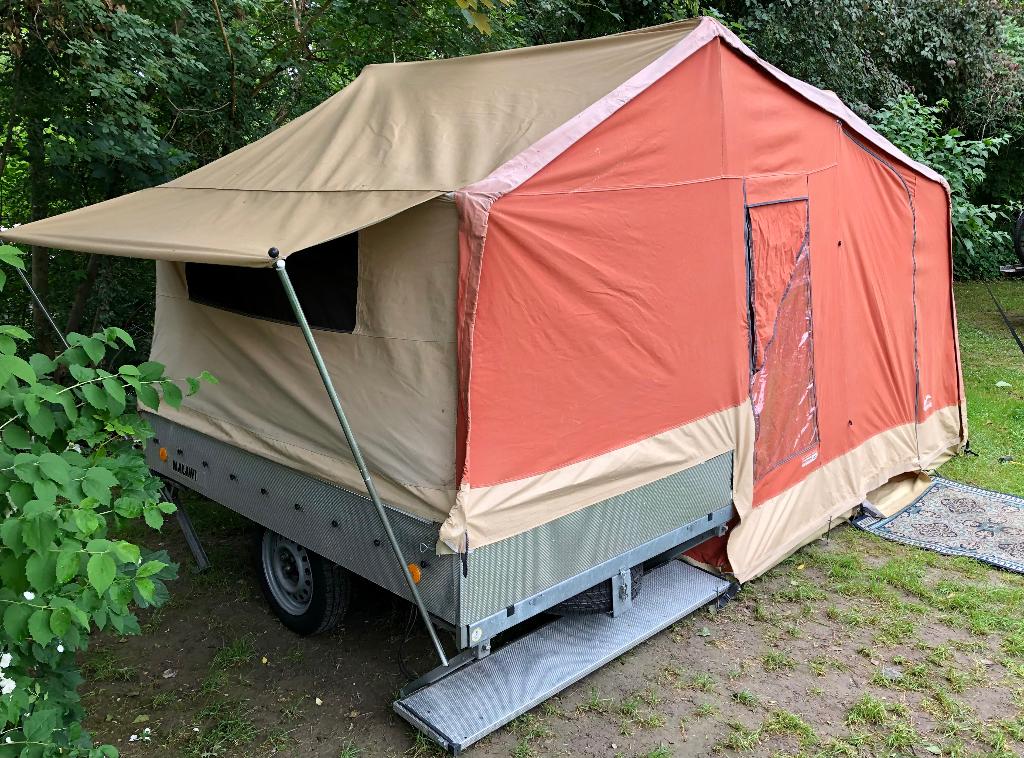 Vouwwagen Cabanon Malawi 2011 €2750,-, Ophalen, Meerkleurig, Cabanon, Tot en met 4