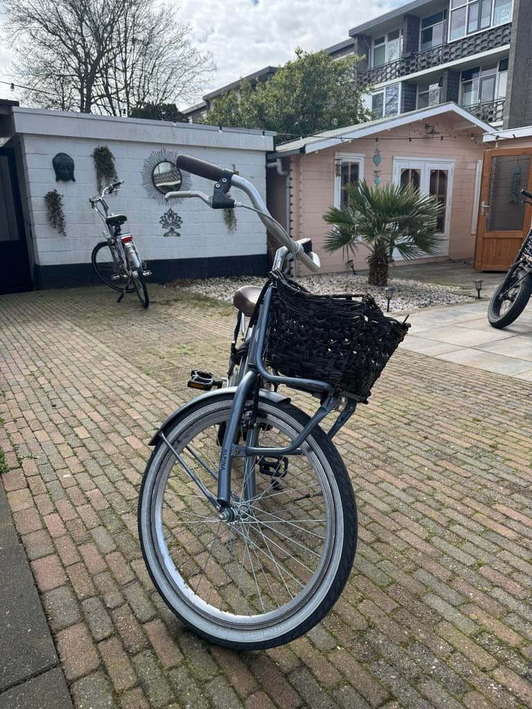 Alpina meisjesfiets 22 inch, Fietsen en Brommers, Fietsen | Meisjes, Gebruikt, 22 inch, Handrem, Ophalen of Verzenden