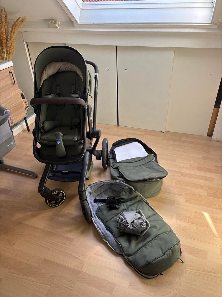 Joolz Day kinderwagen compleet zwart-groen, Kinderen en Baby's, Kinderwagens en Combinaties, Gebruikt, Kinderwagen, Overige merken