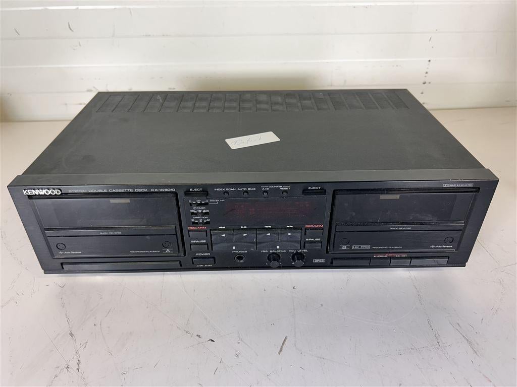 A7302. Kenwood Double Cassette Deck KX-W8010