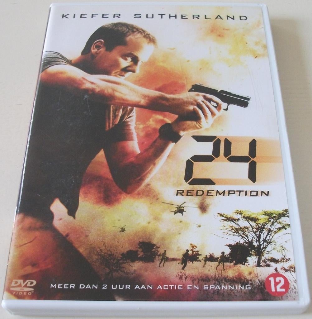 Dvd *** 24 *** Redemption, Vanaf 12 jaar, Ophalen of Verzenden, Zo goed als nieuw, Thriller