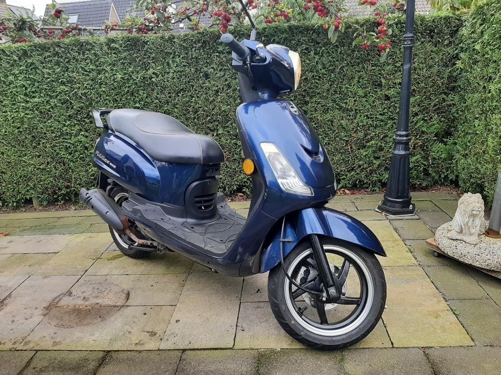 SYM FIDLLE II scooter, Ophalen, Gebruikt, Uitlaat, SYM