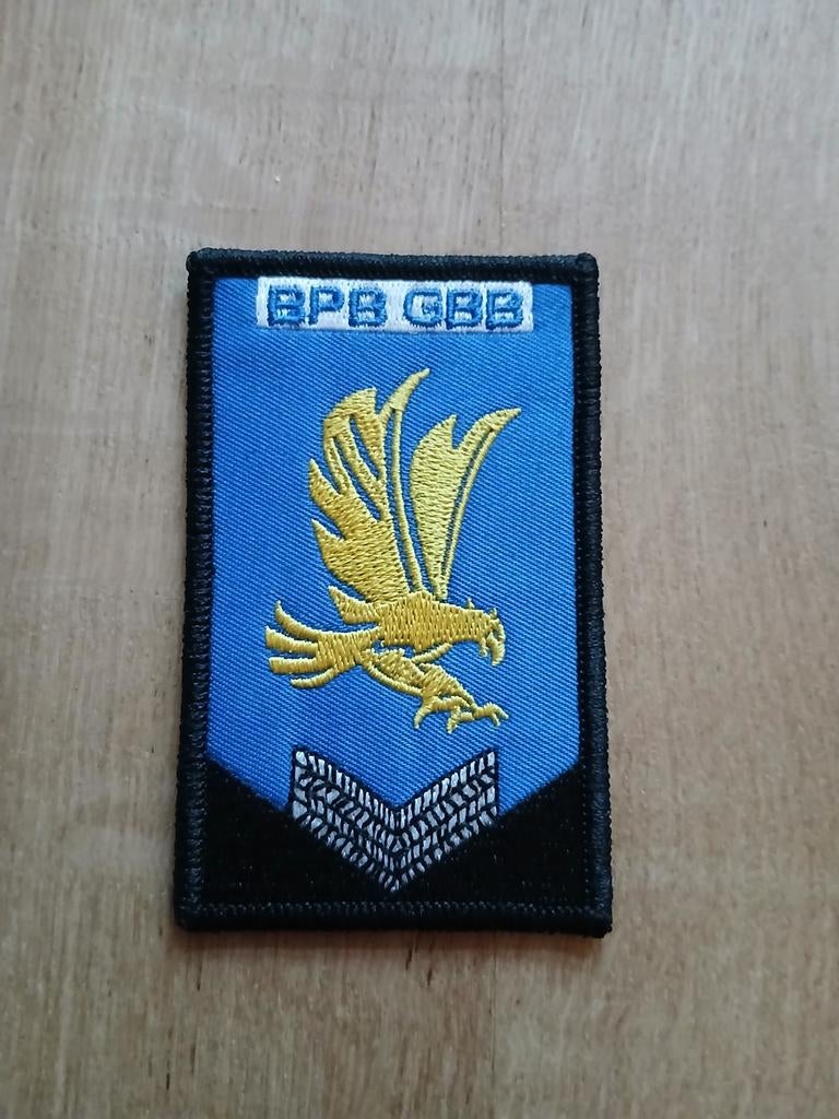 Mouw embleem : BPB GBB, Ophalen of Verzenden, Landmacht, Nederland, Embleem of Badge