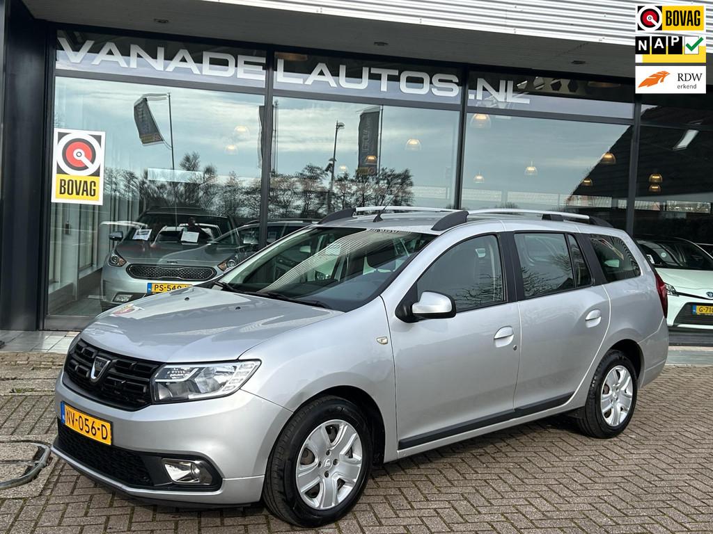 Dacia Logan MCV 0.9 TCe Laureate Airco Cruise Trekhaak NAP N, Stof, Gebruikt, Origineel Nederlands, Bedrijf
