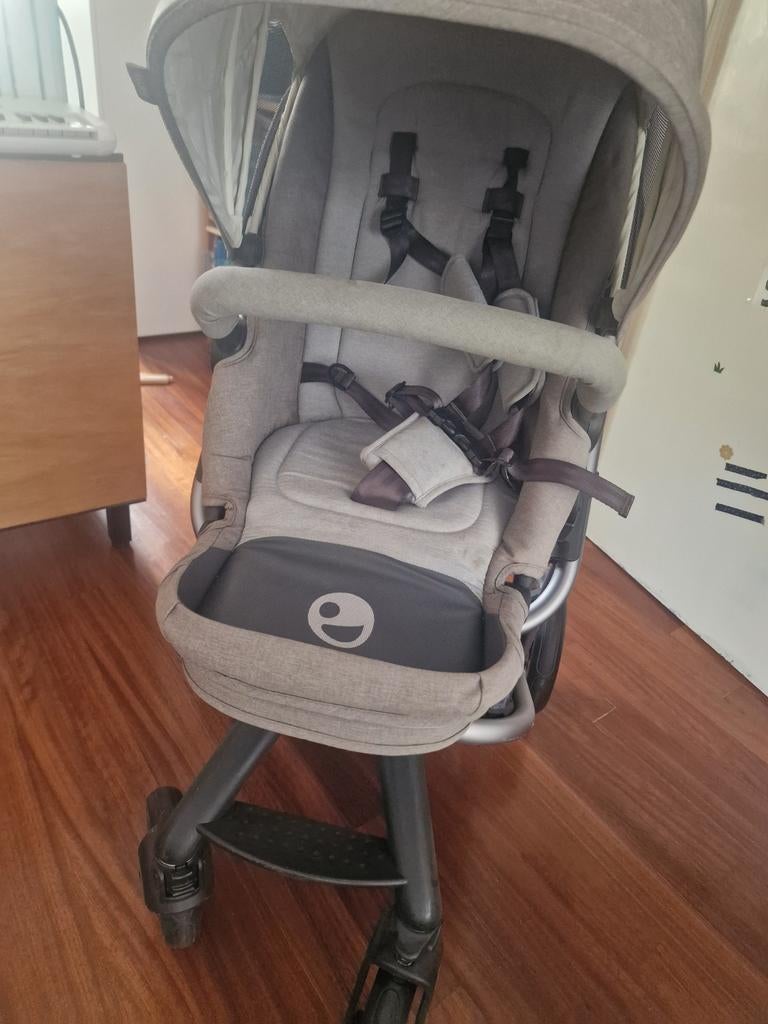 Easywalker Harvey Carrycot - inclusief alle onderdelen, Zo goed als nieuw, Met reiswieg, Ophalen, Kinderwagen
