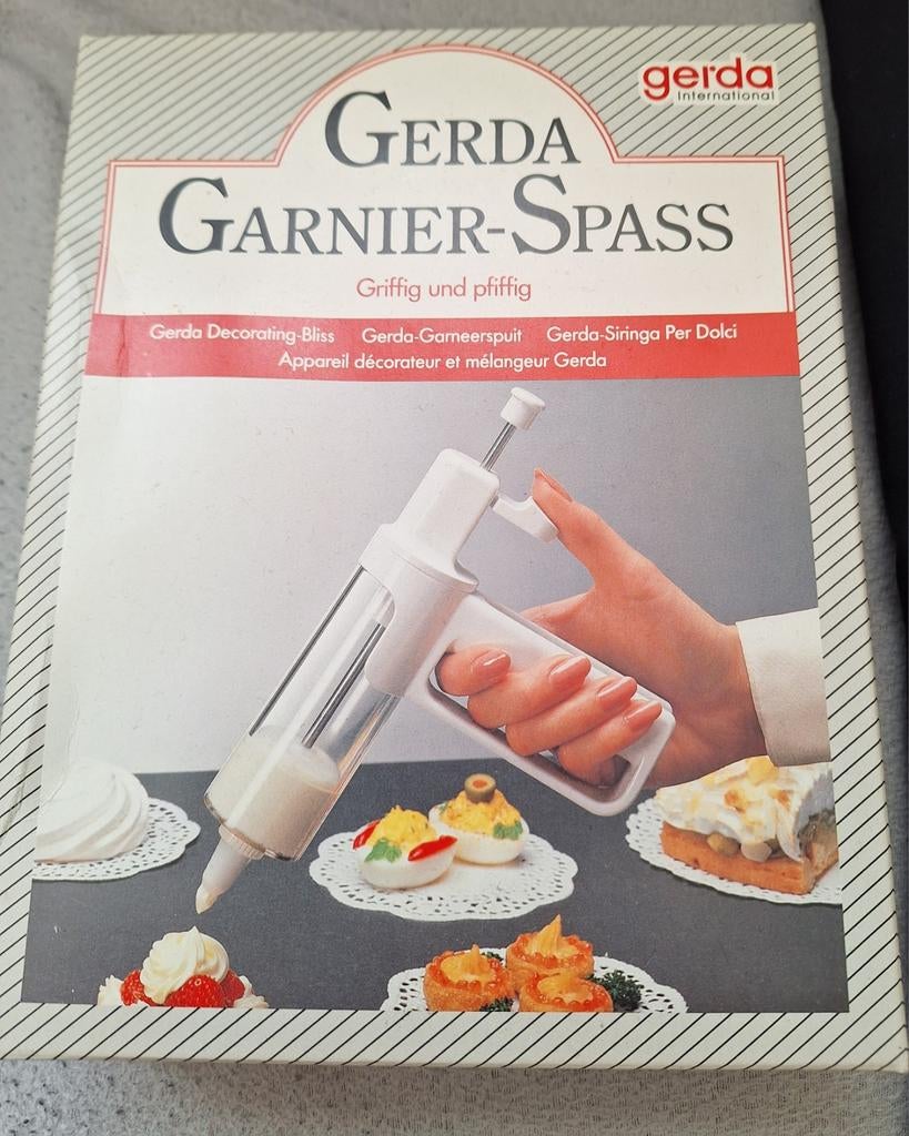 GERDA Garneerspuit NIEUW uit de jaren 80 - Ongebruikt!, Ophalen of Verzenden, Nieuw
