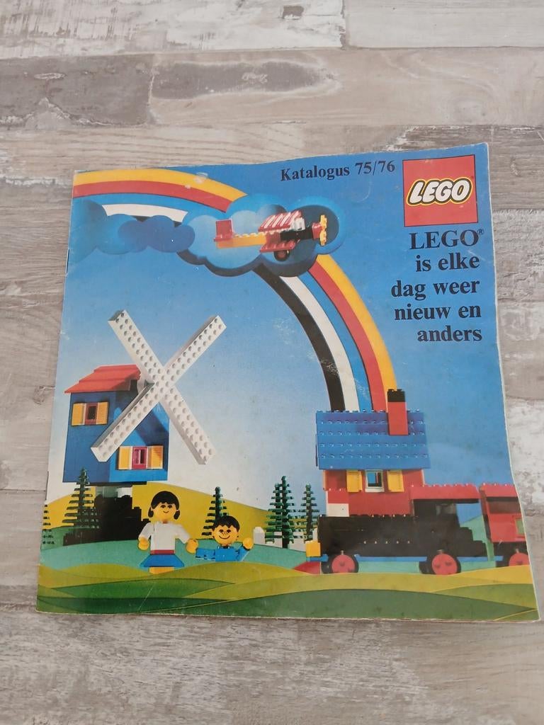 Vintage LEGO Catalogus 1975/1976 - Zeldzaam Verzamelobject, Gebruikt, Overige thema's, Lego, Overige typen