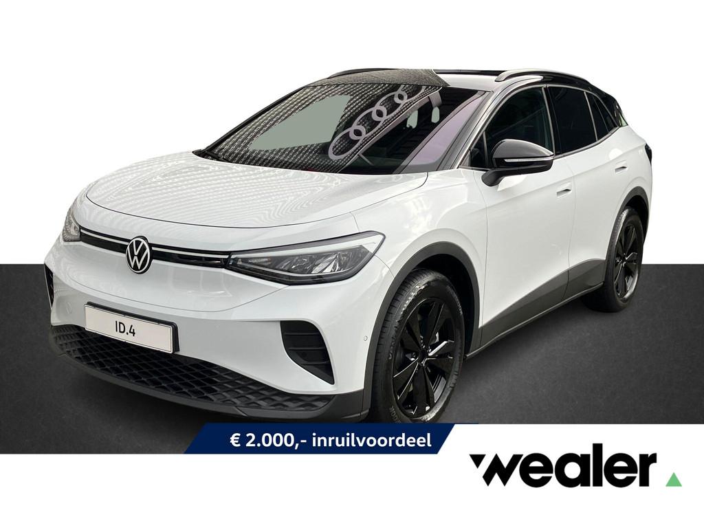 Volkswagen ID.4 Pro Limited Edition 77 kWh accu 210 kW / 286, Auto's, Automaat, Achterwielaandrijving, Zwart, Adaptive Cruise Control