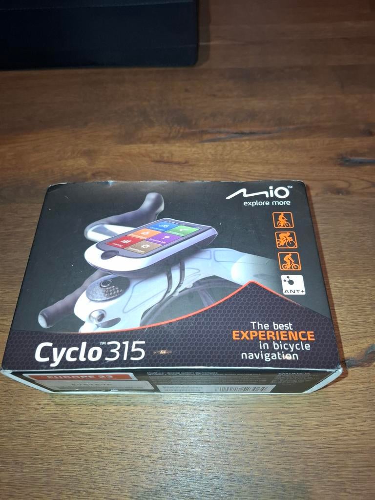 Mio Cyclo 315 Fietsnavigatie GPS, Fietsen en Brommers, Fietsaccessoires | Fietscomputers, Ophalen of Verzenden, Waterdicht, Zo goed als nieuw