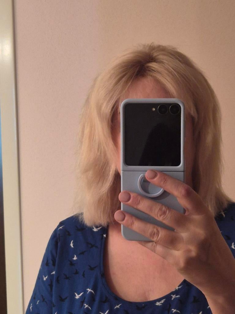 Blond haarwerk echt haar Lace wig pruik, Verzenden, Nieuw, Pruik of Haarverlenging