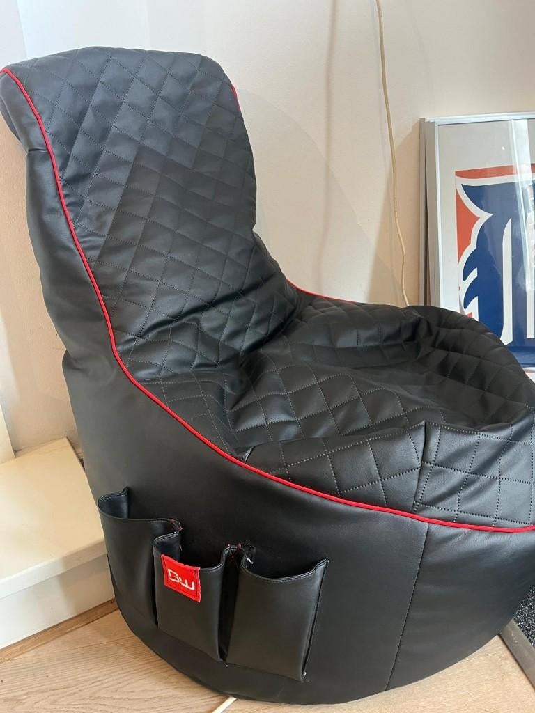 game zitzak, Ophalen, Zo goed als nieuw, Zwart, Zitzak