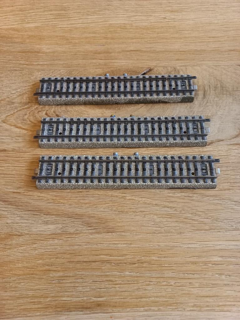 3 marklin 5106 rails, Ophalen of Verzenden, Gelijkstroom of Wisselstroom, Overige merken