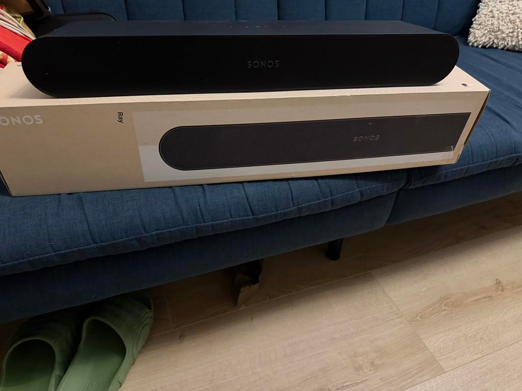 Zo goed als nieuwe Sonos Ray in originele verpakking, Audio, Tv en Foto, Soundbars, Ophalen, Zo goed als nieuw