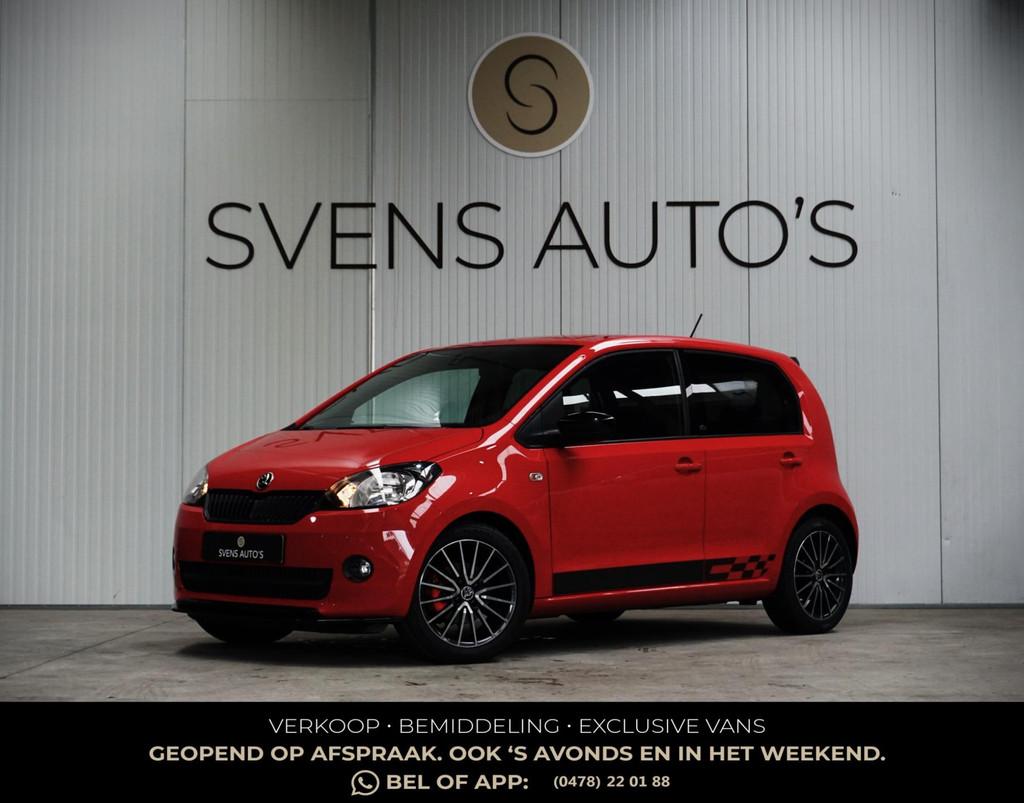 Skoda Citigo 1.0 Monte Carlo Rijklaarprijs! | Origineel NL |, Voorwielaandrijving, Euro 5, Stof, Gebruikt