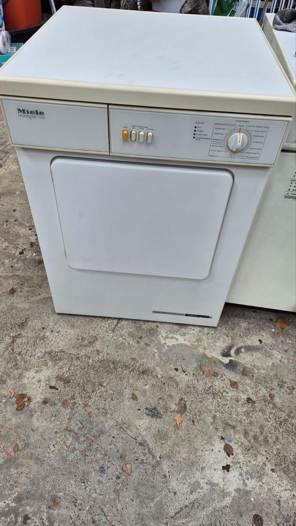 Miele droger, Witgoed en Apparatuur, Ophalen of Verzenden, Gebruikt, Luchtafvoer, 85 tot 90 cm