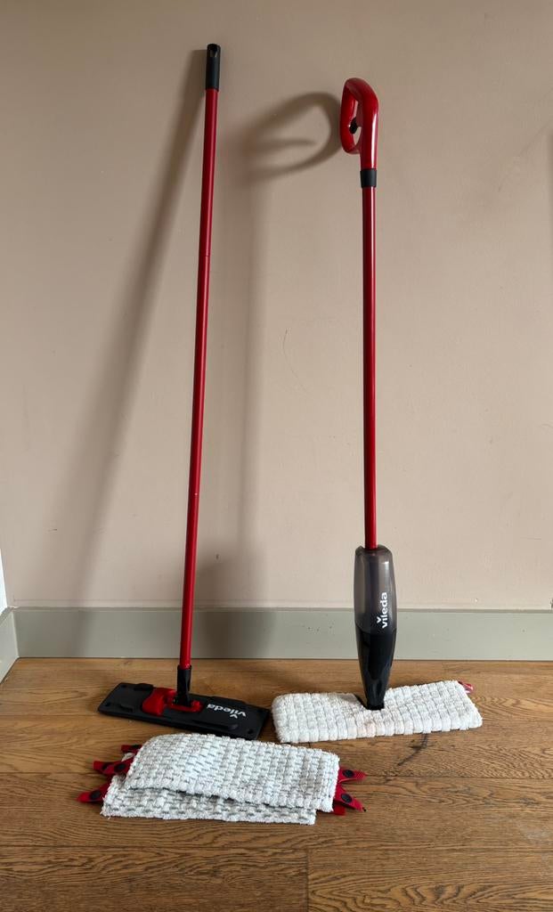 Vileda set, Ophalen, Mop of Dweil