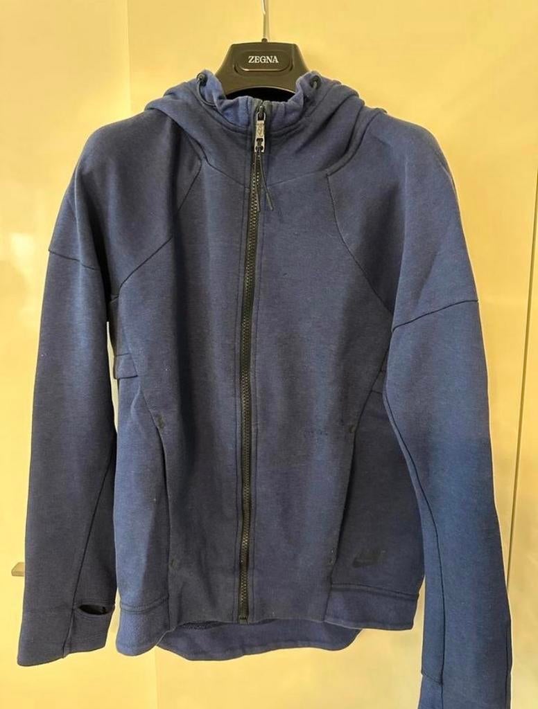 Nike Tech Fleece Hoody XS - Comfortabel & Stijlvol, Blauw, Overige typen, Ophalen of Verzenden, Zo goed als nieuw