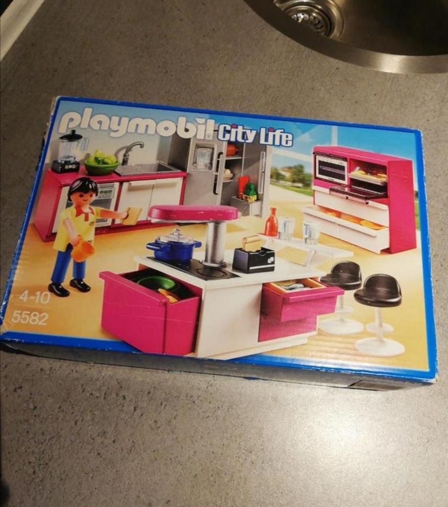 Playmobil city life set 5582, Ophalen of Verzenden, Zo goed als nieuw, Complete set