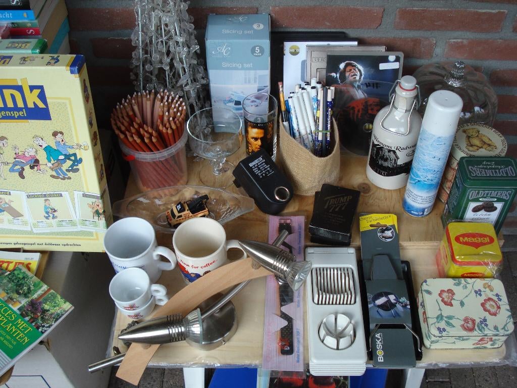 rommelmarkt spullen, Ophalen, Nieuw