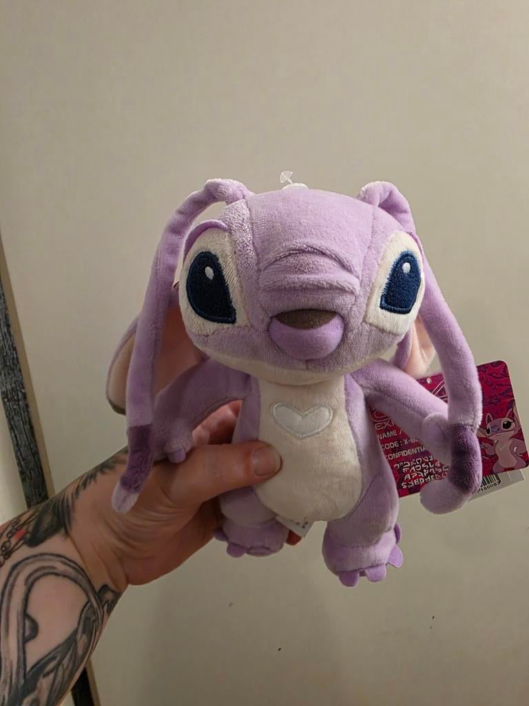 Paarse Angel knuffel van Lilo & Stitch, Ophalen of Verzenden