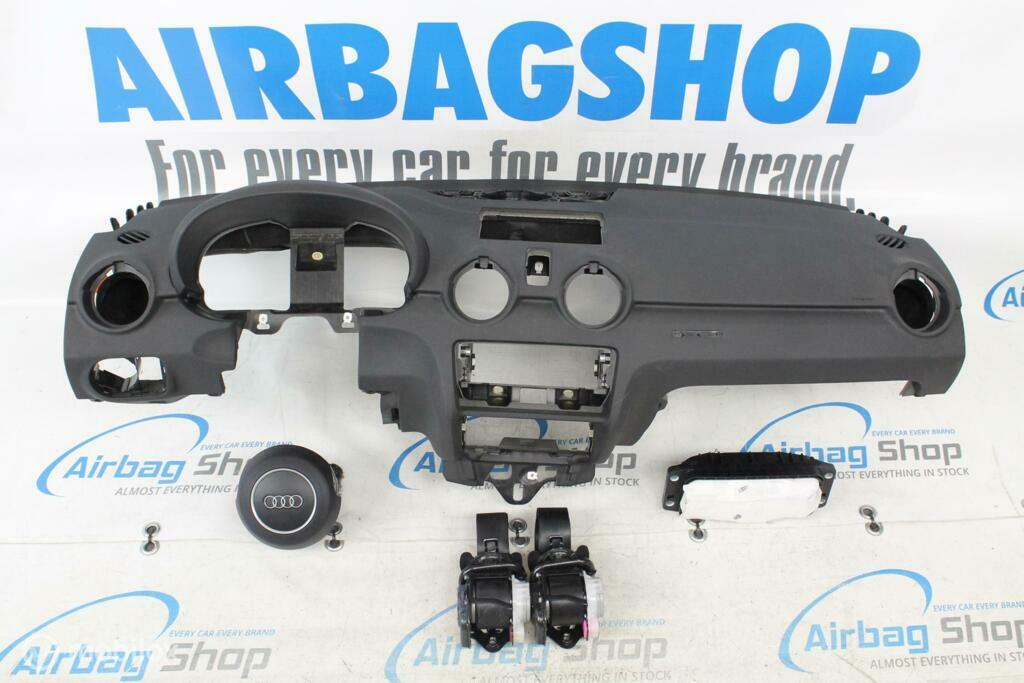 Airbag set - Dashboard met logo Audi A1 (2010-2018), Gebruikt, Ophalen of Verzenden