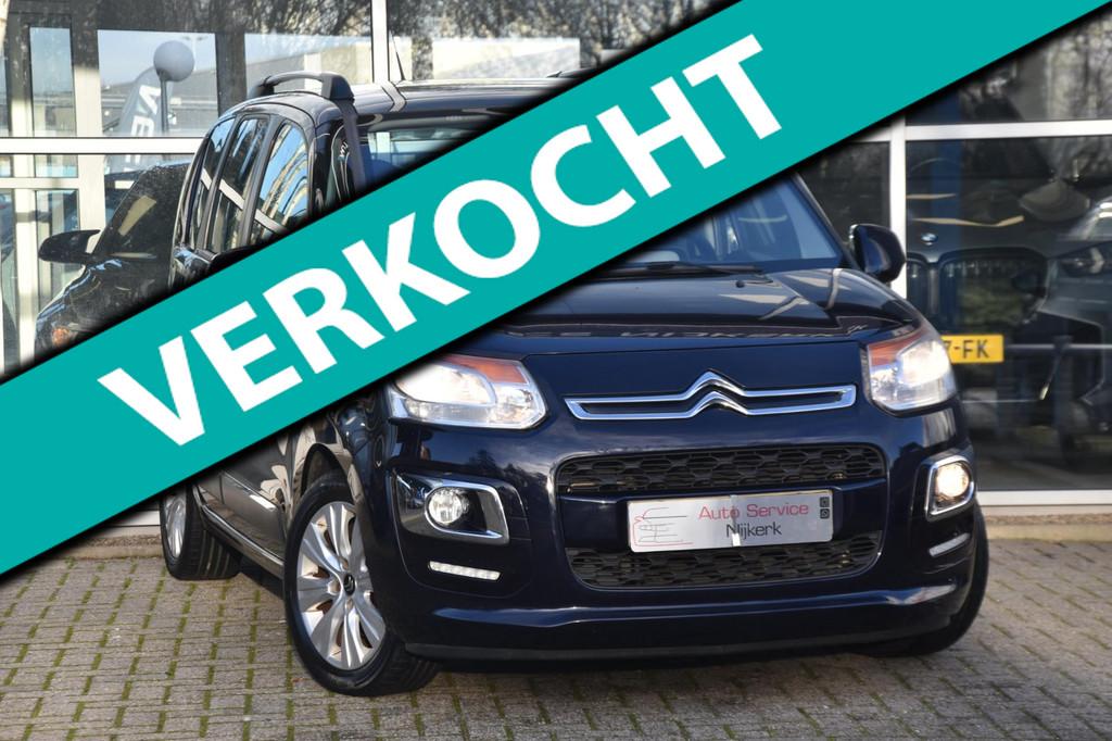 Citroen C3 Picasso 1.6 VTi Exclusive Airco Stoelverwarming T, Auto's, Citroën, Voorwielaandrijving, Euro 5, Stof, Gebruikt