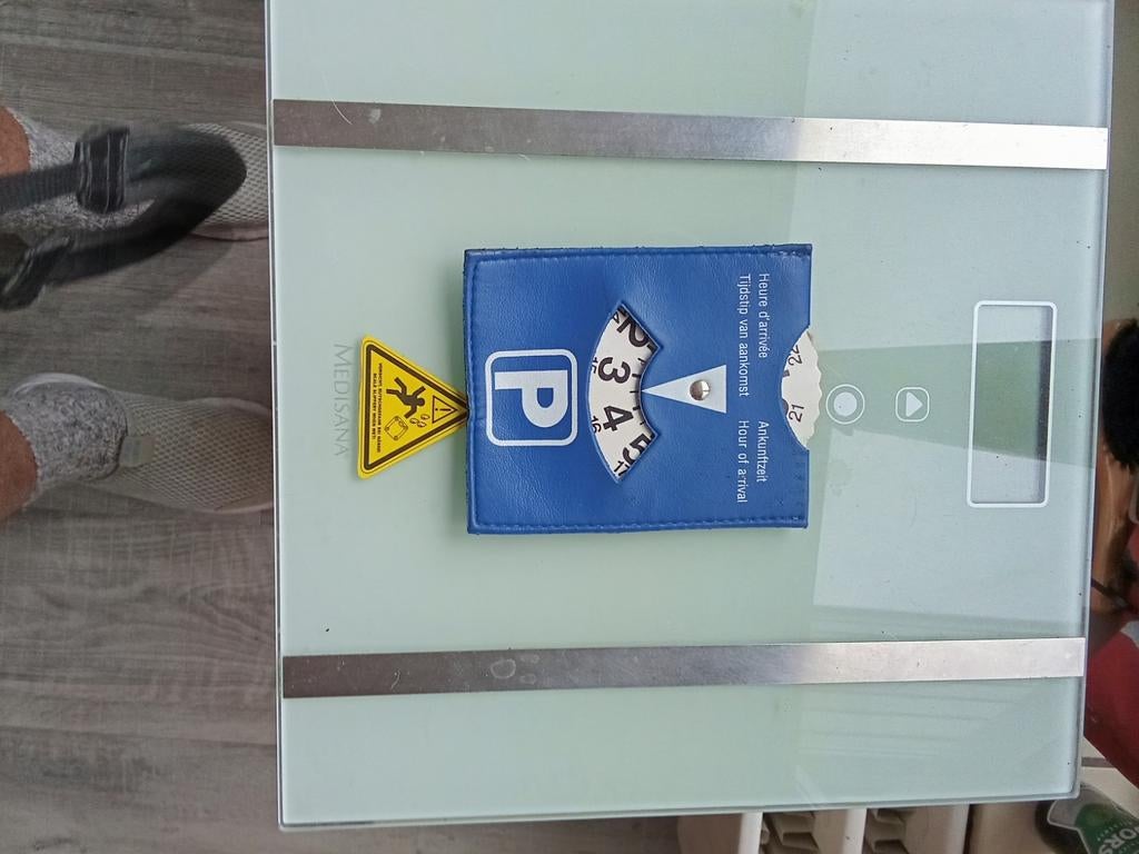 Parkeerschijf en ruitentikker / noodhamer, Ophalen of Verzenden